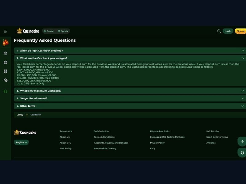 Spinola Liga 2026 und Katalog-Aktivität bei Casinacho Casino Nacho Casino für Deutschland